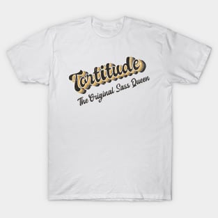 Retro Tortitude Cat T-Shirt